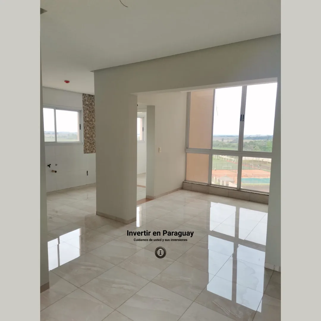 Living con ventanales
